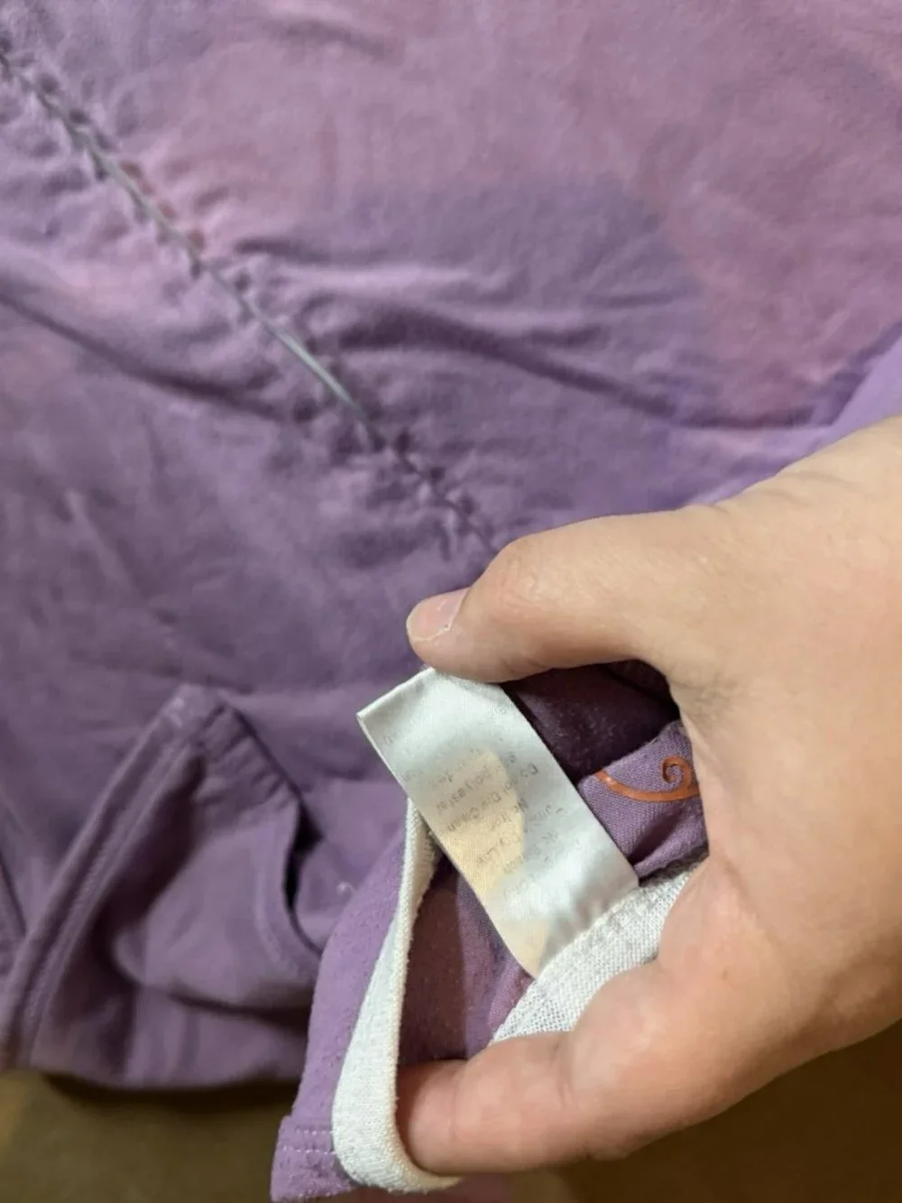 Sleeping Baby Zipadee Zip MEDIUM 6-12 Months Light Purple Sack Blanket Sleepsack